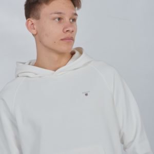 Gant Tb. The Org Sweat Hoodie Huppari Valkoinen