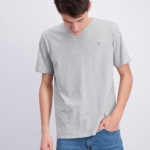 Gant Tb. The Original Ss T Shirt T-Paita Harmaa