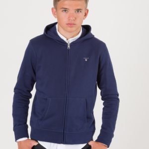 Gant The Original Full Zip Sweat Hoodie Huppari Sininen