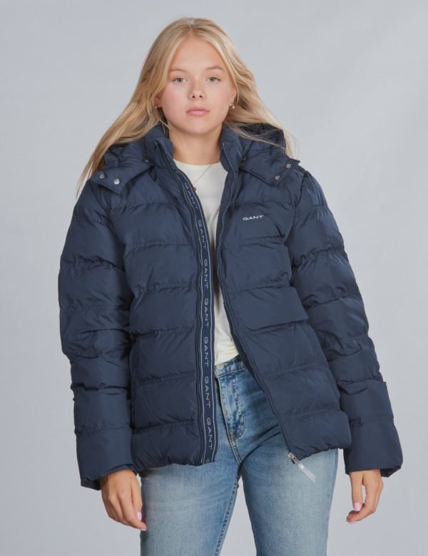 Gant The Puffer Jacket Takki Sininen