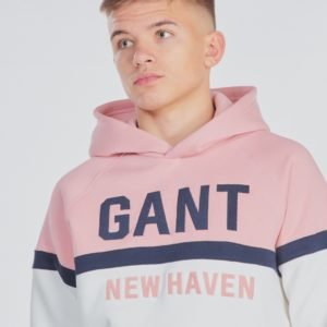 Gant Three Colors Sweat Hoodie Huppari Valkoinen