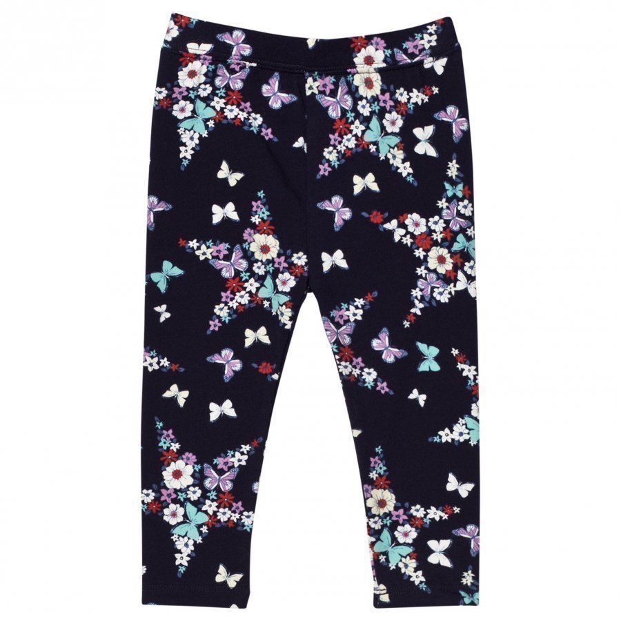 Gap Aug Ptf Lgn Navy Floral Legginsit