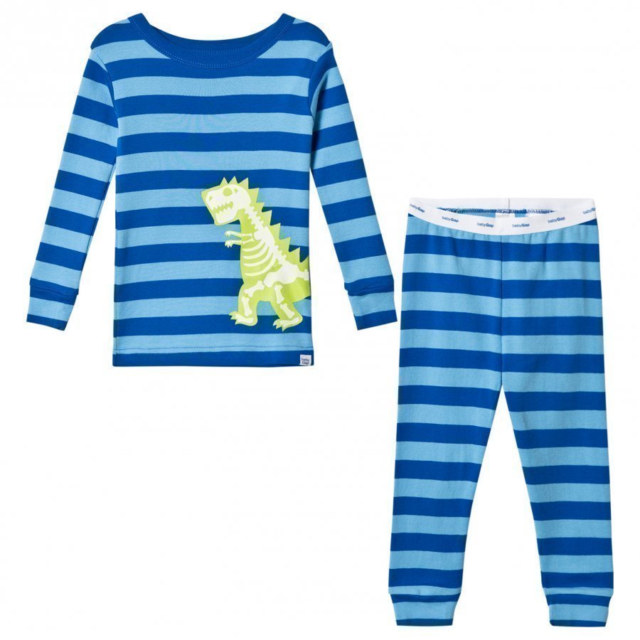 Gap B Dino Strp Lj Blue Streak Yöpuku