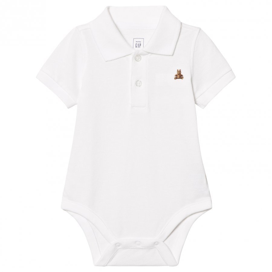 Gap Brannan Polo Baby Body White Pikeepaita