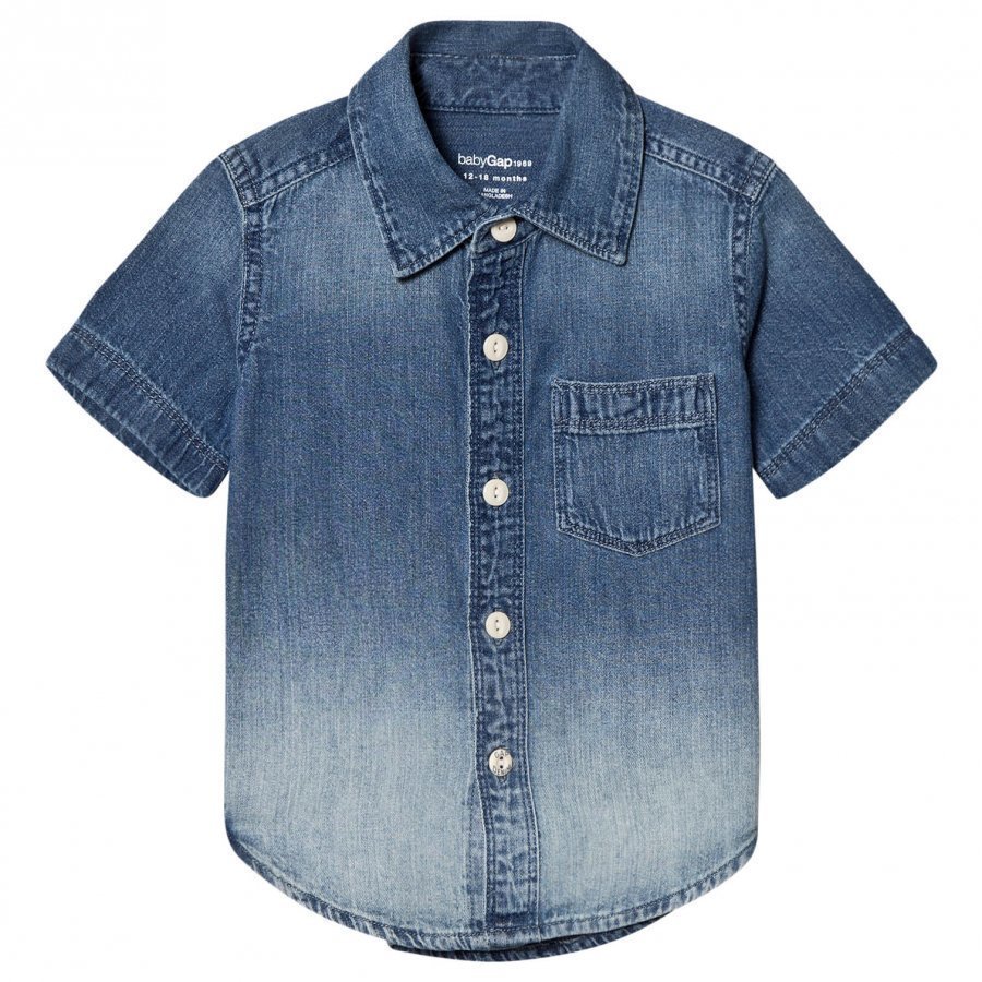 Gap Dip-Dye Denim Shirt Pusero