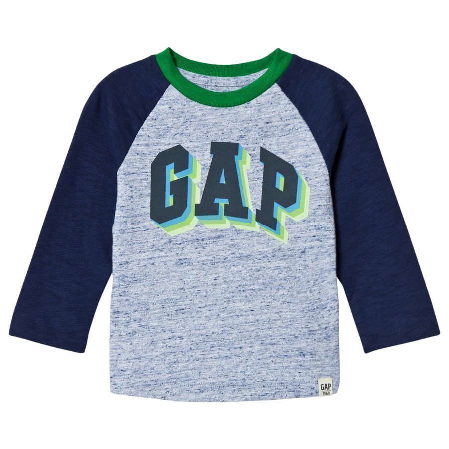 Gap Elv Ls Gap Te Blue Heather Pitkähihainen T-Paita