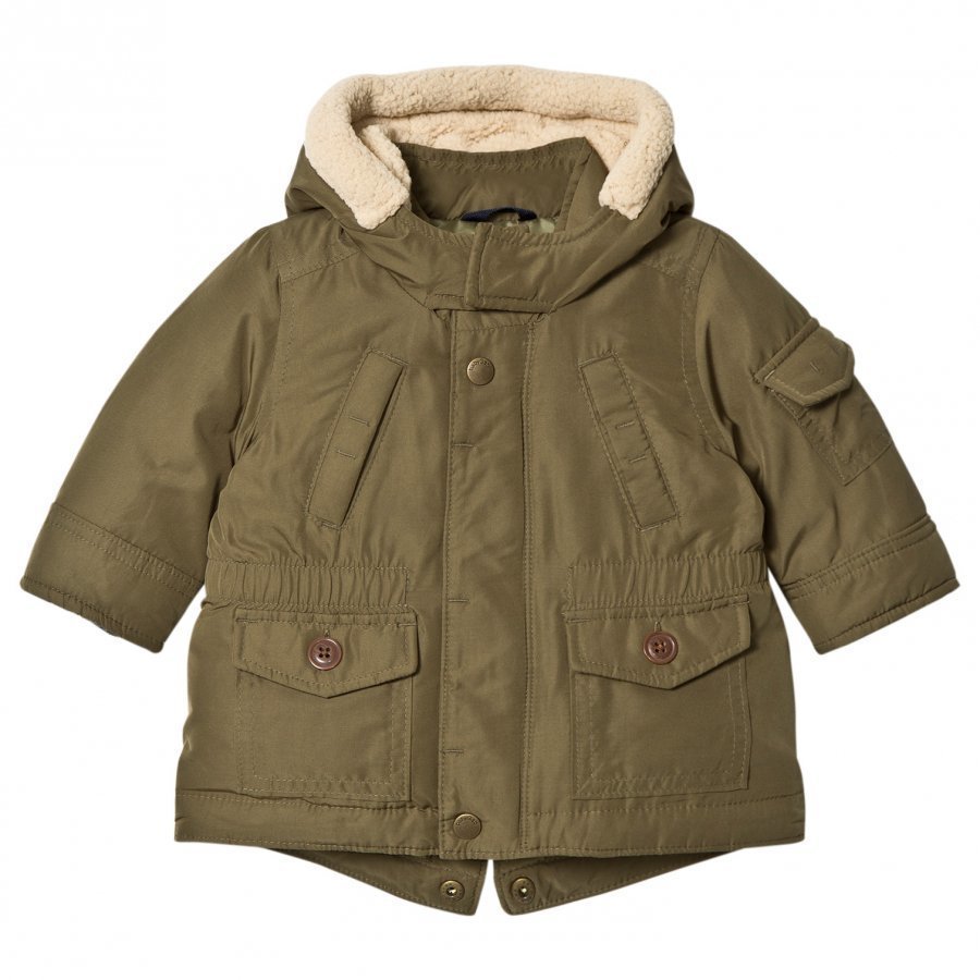 Gap Fshtl Puffer Gartland Green Talvitakki