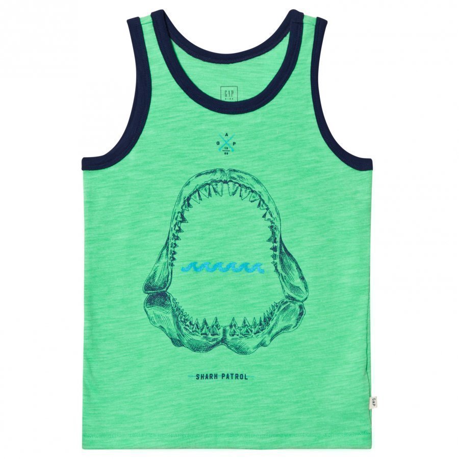 Gap Graphic Slub Tank Cabo Green Liivi