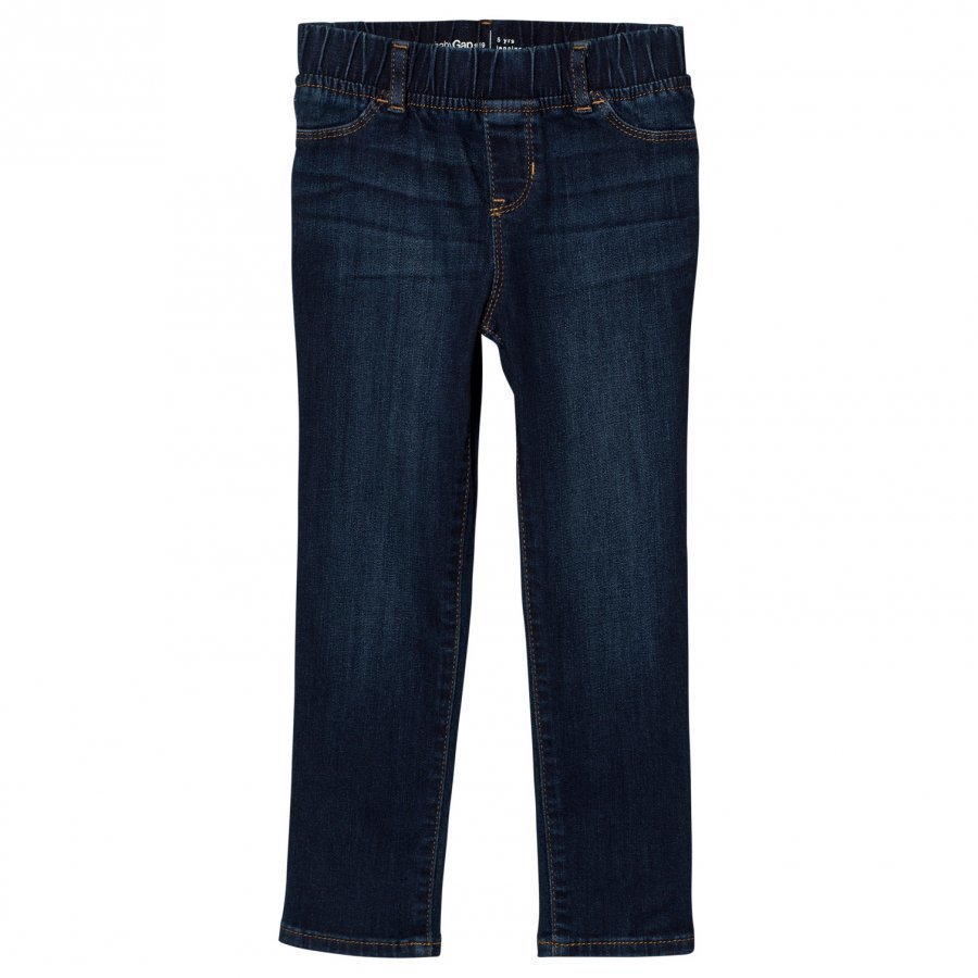 Gap High Stretch Jeggings In Dark Indigo Farkut