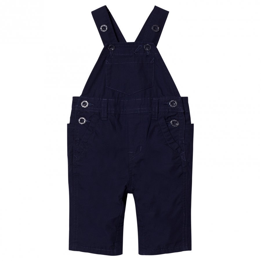 Gap Jersey Lined Overalls Navy Uniform Lappuhaalari