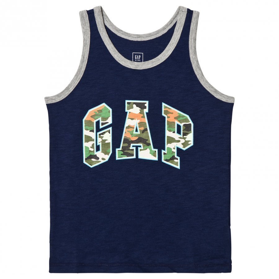 Gap Logo Slub Tank Elysian Blue Liivi