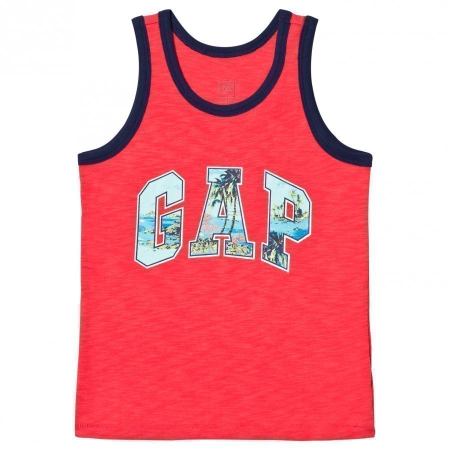 Gap Logo Slub Tank Hula Red Liivi