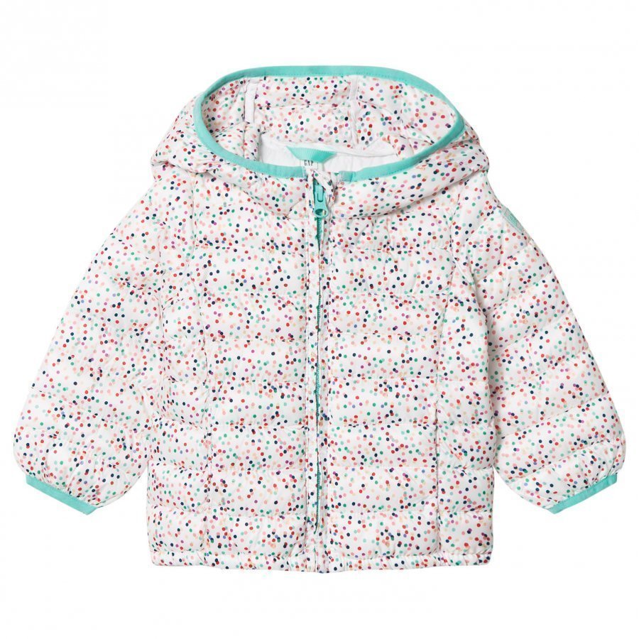 Gap Lt Wt Jacket Mix Dot Print Talvitakki