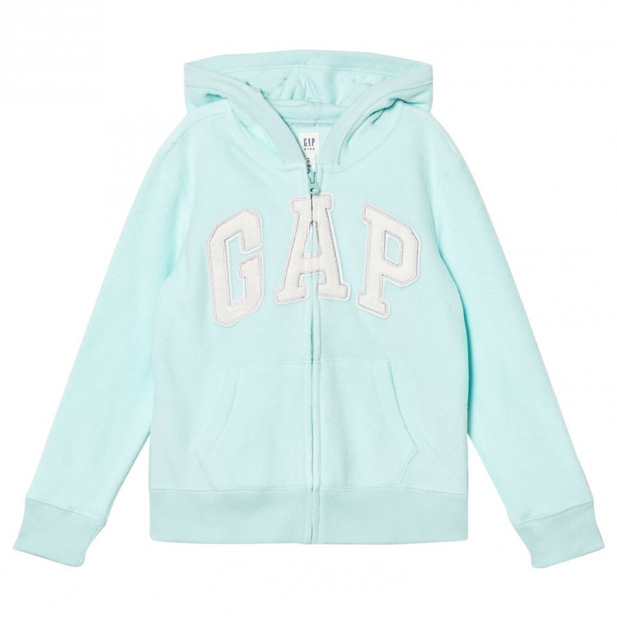 Gap Pf Hood Bleached Aqua Huppari