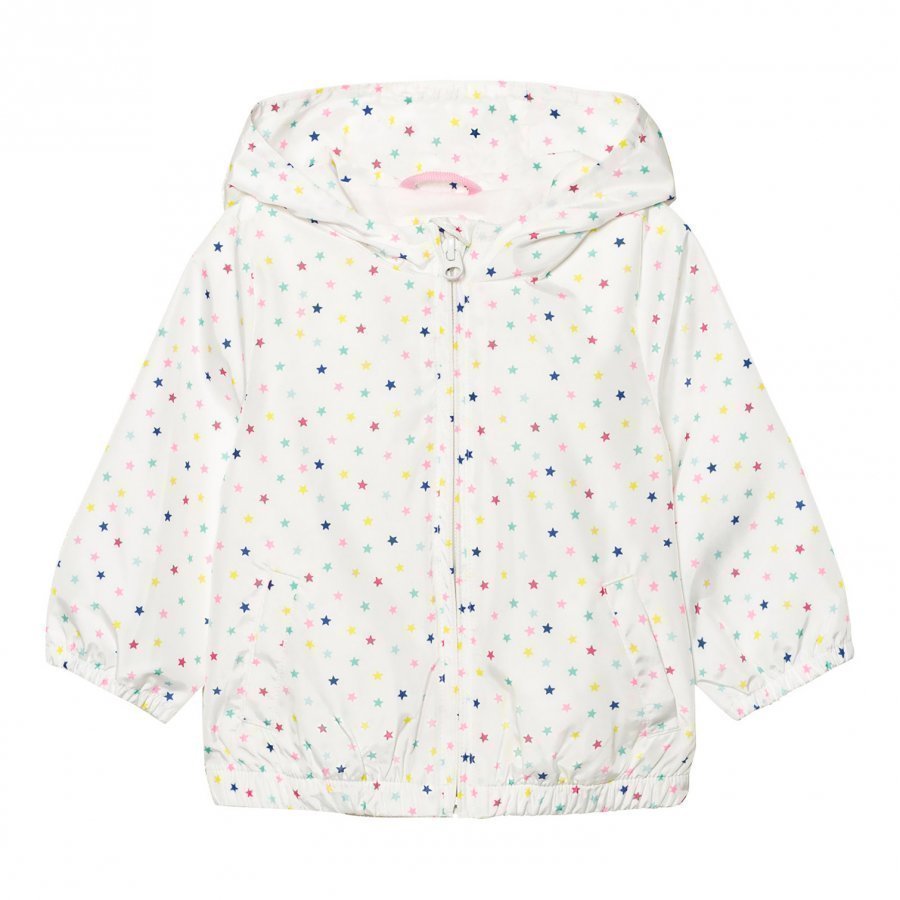 Gap Print Windbreaker White Multi Tuulitakki