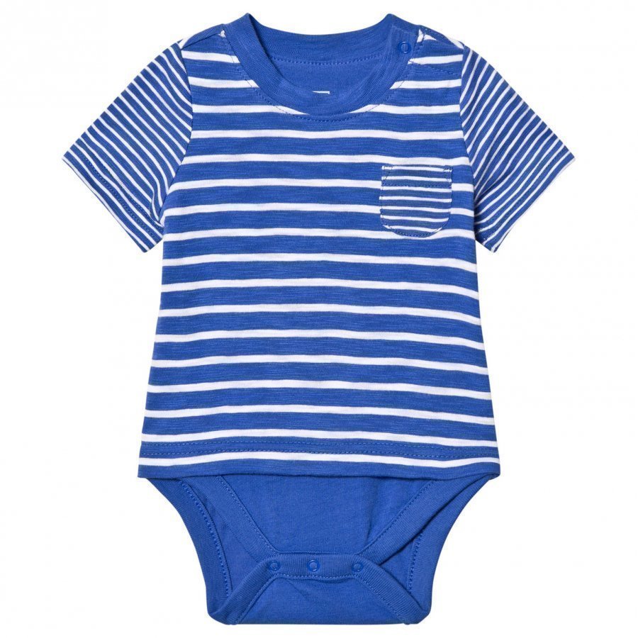 Gap Striped Pocket Double Body Matisse Blue Body