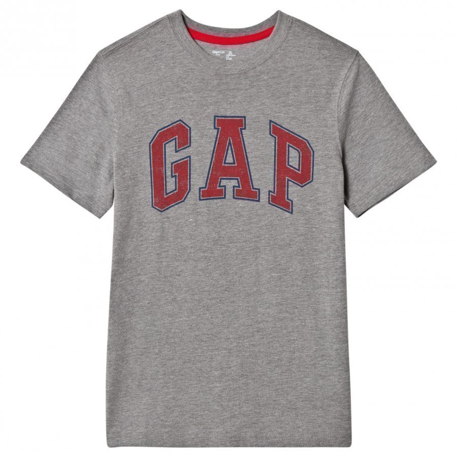 Gap V-New Arch Scr B30 Grey Heather T-Paita