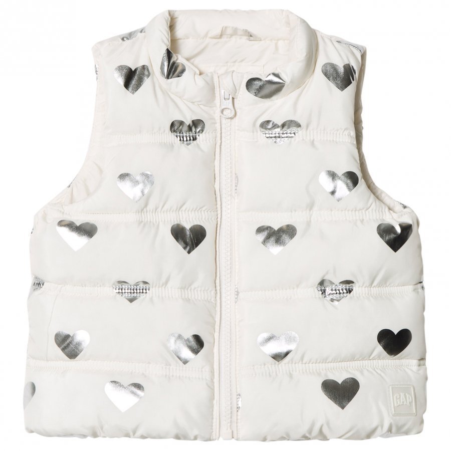 Gap Warm Vest Prt Grey Heather/White Talvitakki