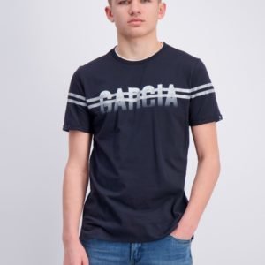 Garcia T Shirt Short Sleeve T-Paita Sininen