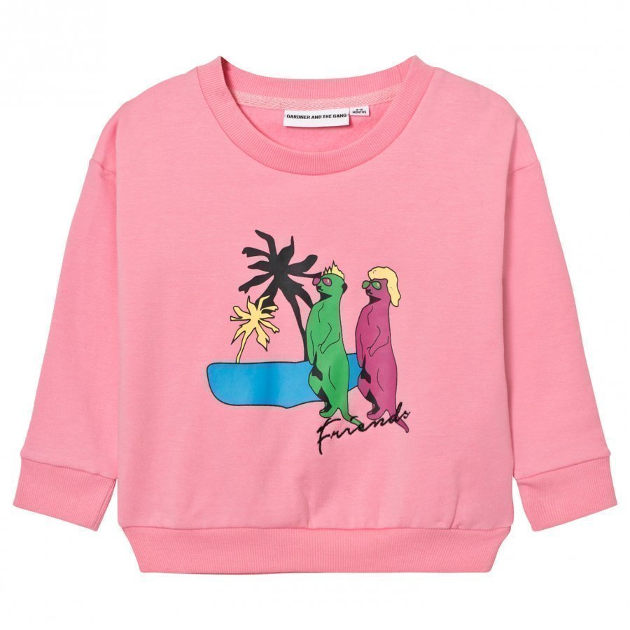 Gardner And The Gang The Classic Sweatshirt Candy Pink Oloasun Paita