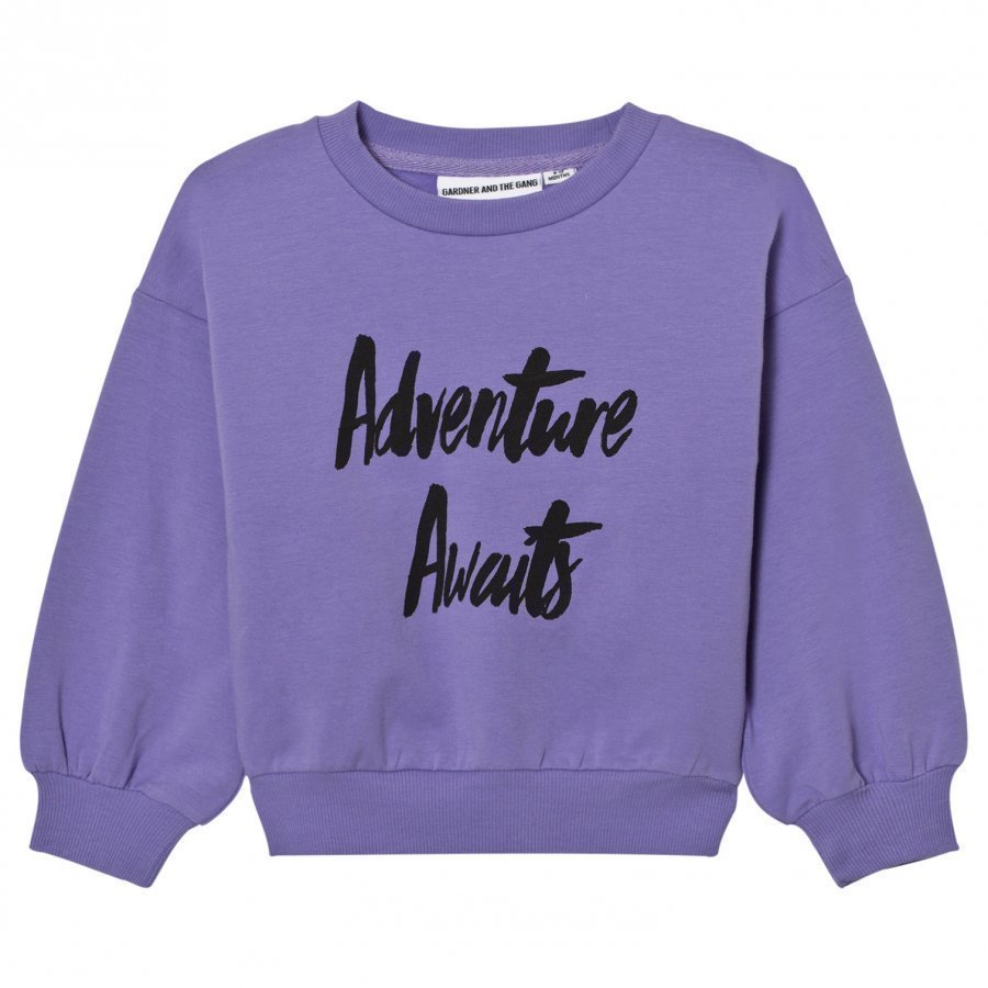 Gardner And The Gang The Classic Sweatshirt Purple Oloasun Paita