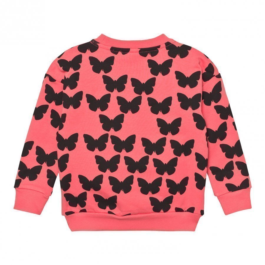 Gardner And The Gang The Classic Sweatshirt Silhouette Butterflies Coral Oloasun Paita