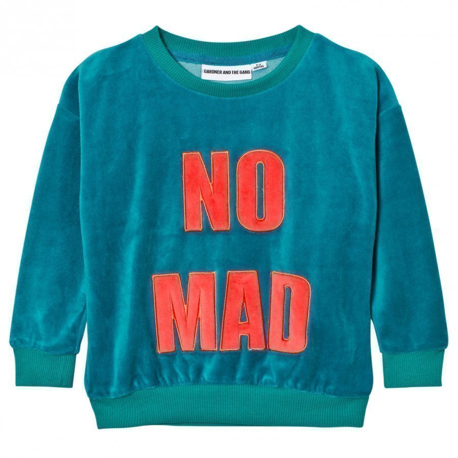 Gardner And The Gang The Classic Sweatshirt Teal Blue Oloasun Paita