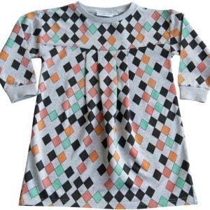 Gardner and the gang Mekko Pretty dress Harlequin Grey