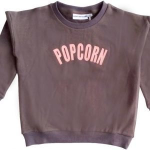 Gardner and the gang Pusero The classic sweater Popcorn Charcoal