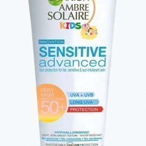 Garnier Ambre Solaire Sensitive Advanced Kids Lotion Spf 50 Aurinkovoide