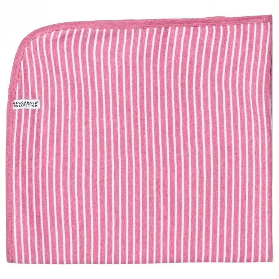 Geggamoja Baby Blanket Pink Melange/White Huopa