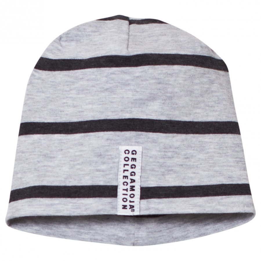 Geggamoja Cap Grey Melange And Dark Grey Pipo