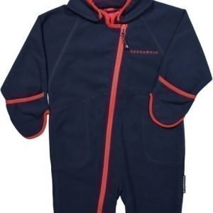 Geggamoja Fleecehaalari Wind Fleece Overall Tummansininen