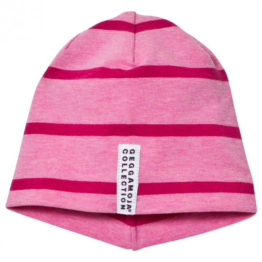 Geggamoja Hat Pink Melange And Dark Pink Pipo