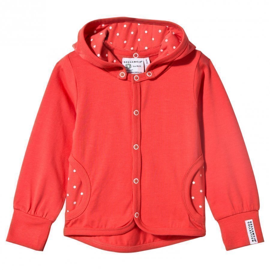 Geggamoja Jacket Coral Dot Huppari