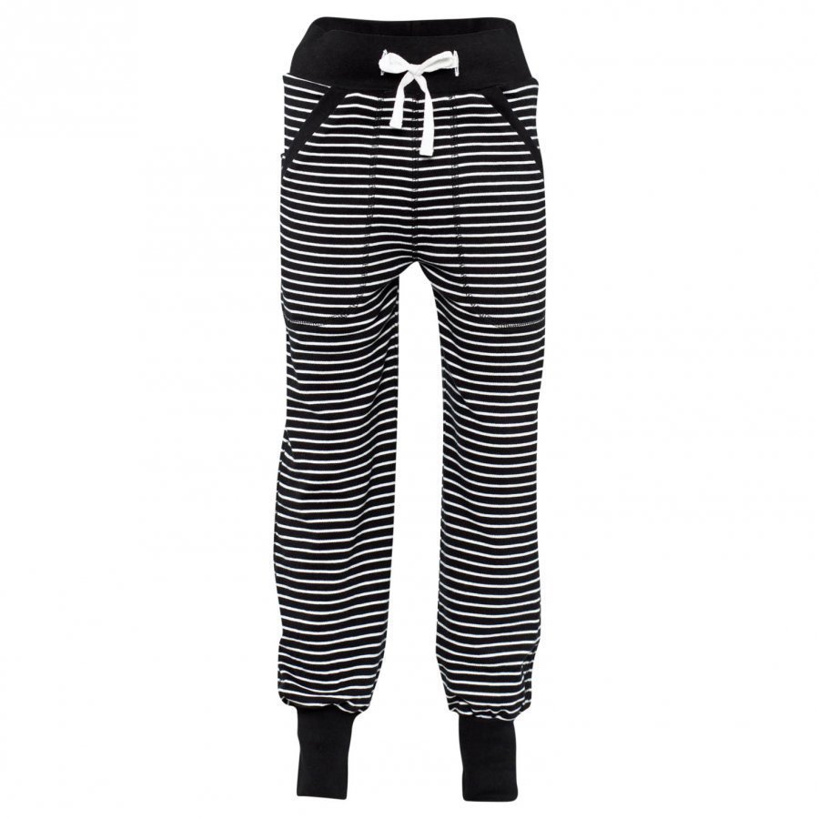 Geggamoja Long Pants Classic Black/White Housut