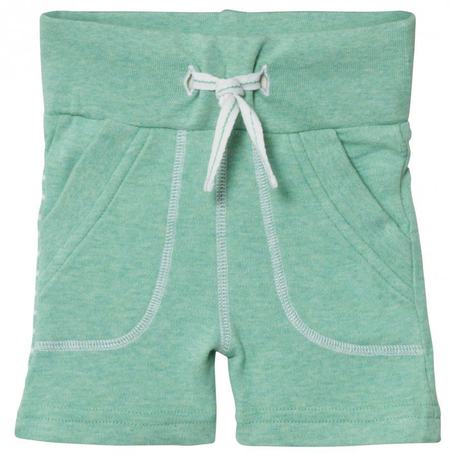 Geggamoja Shorts Green Melange Oloasun Shortsit