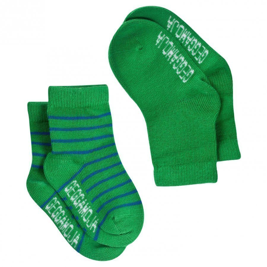 Geggamoja Socks Green/Blue Sukat