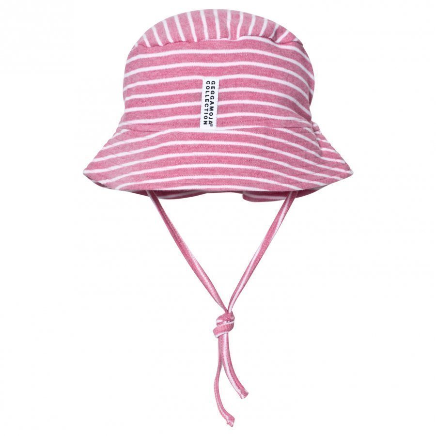 Geggamoja Sunny Hat Pink Melange White Aurinkohattu