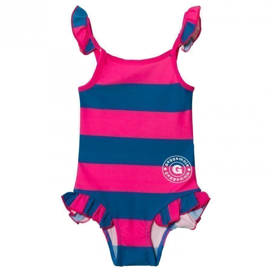 Geggamoja Swim Suit Marin Strong Pink Uimapuku