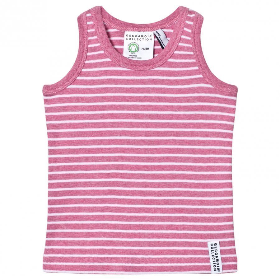 Geggamoja Tanktop Pink Melange White Liivi