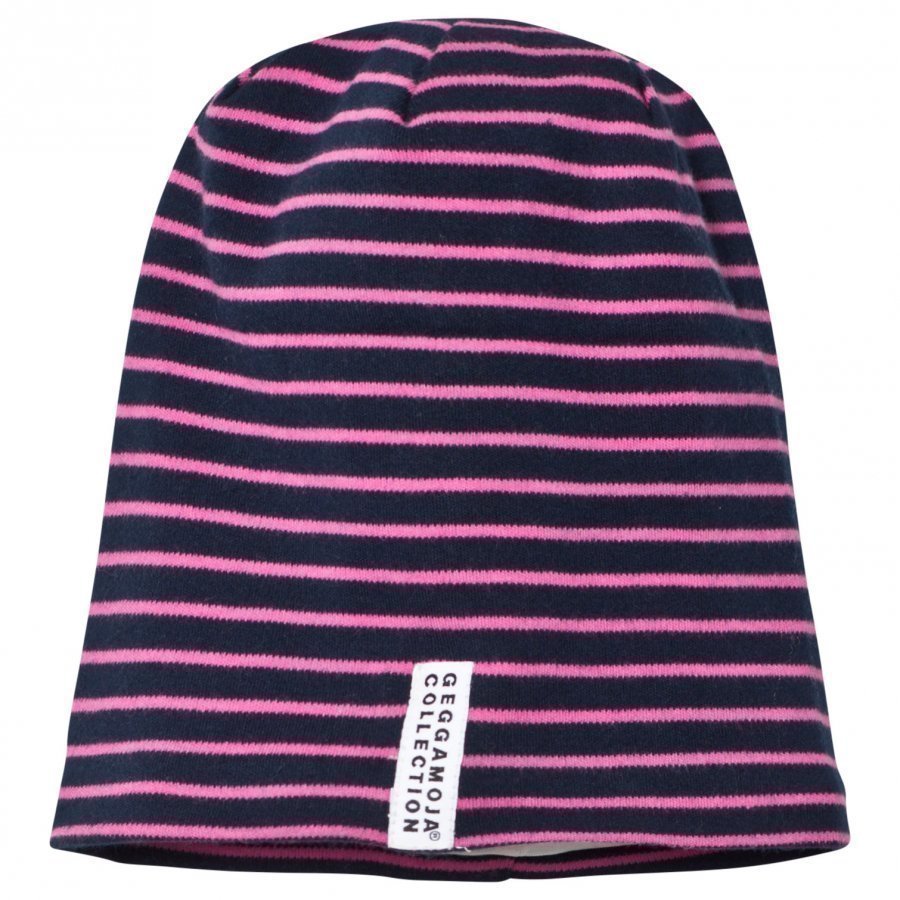 Geggamoja Topline Hat Navy/Pink Pipo