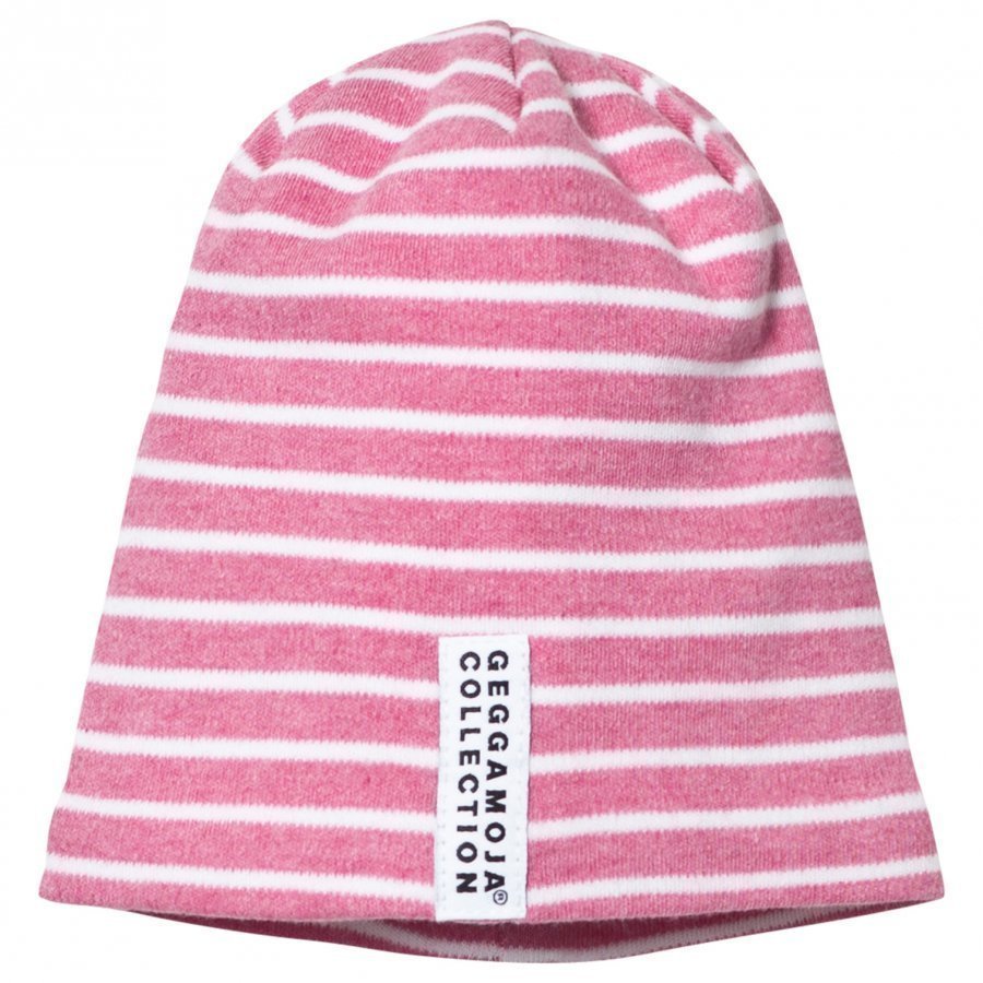 Geggamoja Topline Hat Pink Melange/White Pipo