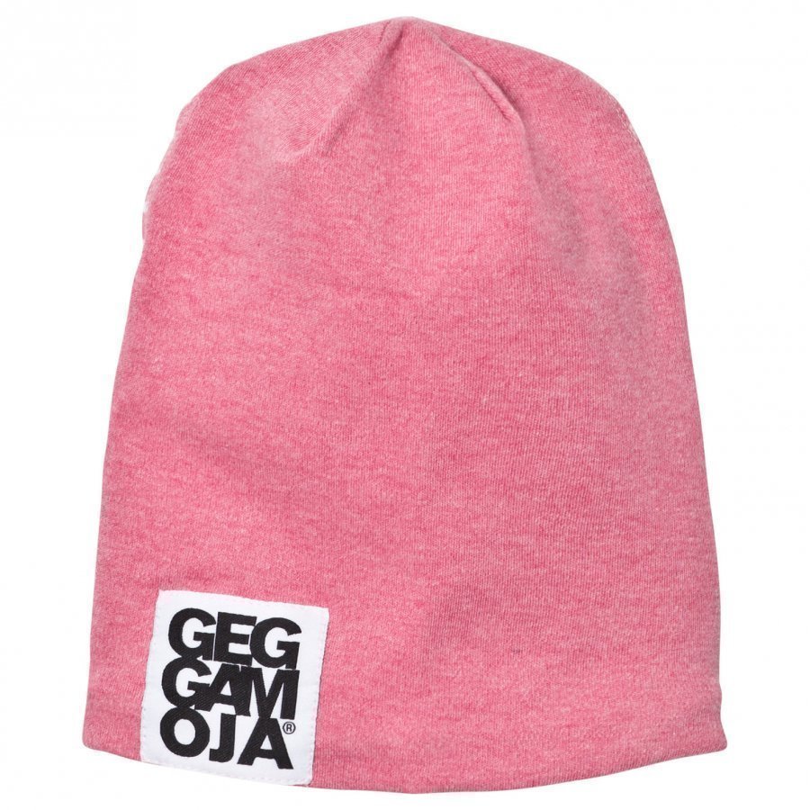 Geggamoja Two Color Hat Pink Melange/White Pipo