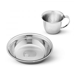 Georg Jensen Elefantti Lasten Muki & Lautanen