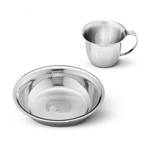 Georg Jensen Elefantti Lasten Muki & Lautanen