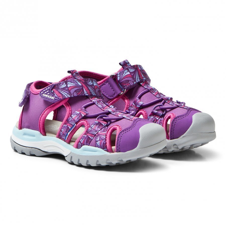 Geox Jr Borealis Water Friendly Sandals Purple Lenkkarit