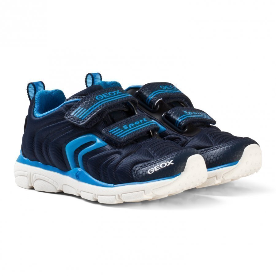 Geox Navy Jr Torque Velcro Trainers Lenkkarit