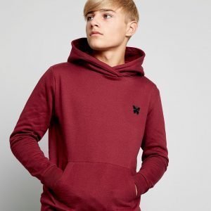 Good For Nothing Essential Fleece Hoodie Maroon / Black