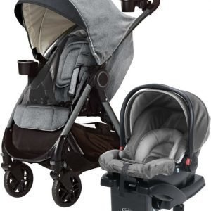 Graco Travel system Rattaat + Turvakaukalo Fast Action DLX